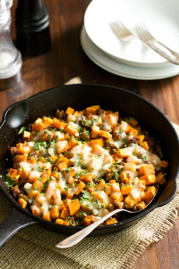 Image for Ground Turkey & Sweet Potato Skillet